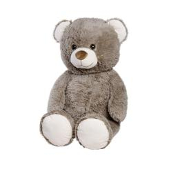 Мягкие животные - Мягкая игрушка Nicotoy Медвежонок серый 70 см (5819951)