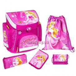Рюкзаки и сумки - Школьный ранец Принцесса Аврора с наполнением Scooli 5 элементов (DPFI8251BI)