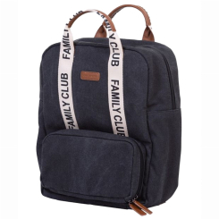 Рюкзаки та сумки - Рюкзак Childhome Family club canvas black (CWBPSCBL)