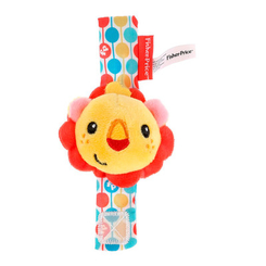 Погремушки, прорезыватели - Погремушка-браслет Fisher price Львенок (GH73099)