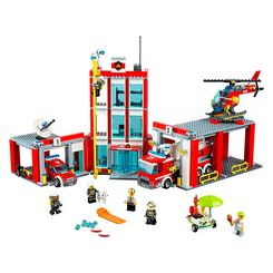 Конструктори LEGO - Конструктор Пожежне депо LEGO City (60110)
