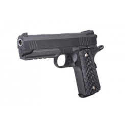 Стрелковое оружие - Игрушечный пистолет на пульках "Colt 1911 Rail" Galaxy G25 металл черный (33832)