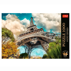 Пазлы - Пазл Trefl Premium Plus Эйфелева башня Париж 1000 элементов (10815)