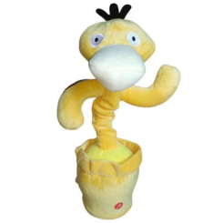 Персонажи мультфильмов - Говорящая танцующая игрушка Trend-mix Утконос 35 см Желтый (8333)