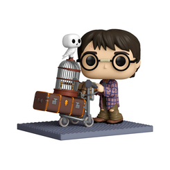 Фигурки персонажей - Фигурка Funko Рор Harry Potter Deluxe Гарри Поттер с тележкой (57360)