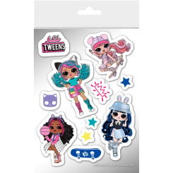 Наборы для творчества - ​Набор наклеек Перо LOL Surprise! Tweens прозрачный (124700)