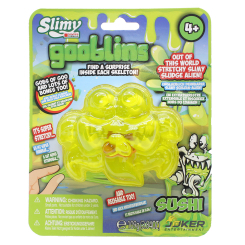 Антистресс игрушки - ​Слайм-сюрприз Joker Slimy Гоблин желтый (38082/3)