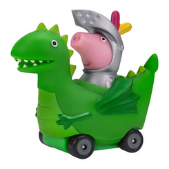 Фигурки персонажей - Мини-машинка Peppa Pig Когда я вырасту Сэр Джордж на динозавре (95792)