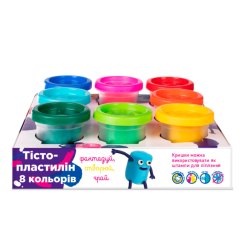 Наборы для лепки - Набор для творчества DGT-Art Тесто-пластилин 8 цветов (TY4408) Наборы для лепки - Набор для творчества DGT-Art Тесто-пластилин 8 цветов (TY4408)
