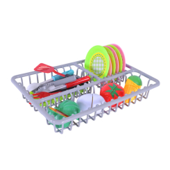 Дитячі кухні та побутова техніка - Ігровий набір Shantou Jinxing Кухня мікс продуктів (CS711-11/1)