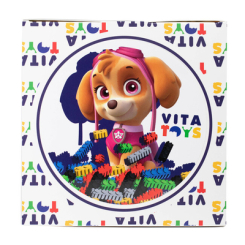Конструктори з унікальними деталями - ​Іграшка-конструктор Vita toys Піксель Скай​ (VTK 0053)