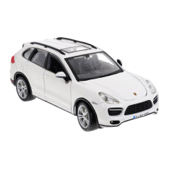 Автомоделі - Автомодель Bburago Porsche Cayenne turbo білий (18-21056 white)