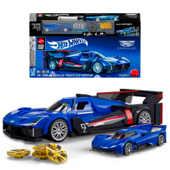 Конструктори Hot Wheels - ​Конструктор Hot Wheels Brick Shop Speed Cadillac Project GTP Hypercar 236 деталей (JFR89)