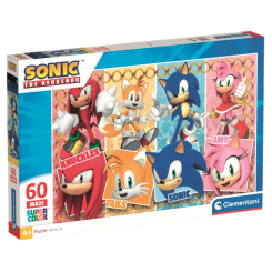 Пазли - Пазл Clementoni Maxi Sonic 60 елементів (26073)