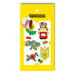 Косметика - Набор тату для тела Tattooshka Мини конструктор (L-59)
