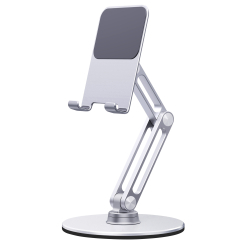 Меблі для геймерів - Підставка для смартфона/планшета OfficePro Silver (MS580S) Меблі для геймерів - Підставка для смартфона/планшета OfficePro Silver (MS580S)