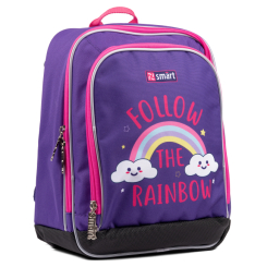 Рюкзаки та сумки - Рюкзак шкільний SMART H-55 Follow the rainbow фіолетовий (558039)