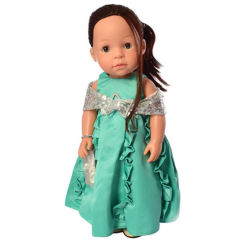 Куклы - Кукла Limo Toy 5414-15 38см. Брюнетка в бирюзовом (22790s25234)