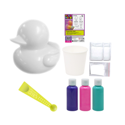 Набори для творчості - Набір для творчості Pour Palz Флюїд Арт Каченя Ягідна фантазія (GS-G26261C)