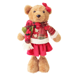 М'які тварини - ​​М'яка іграшка Yes! Fun Ведмедик дівчинка 35 см (974932)