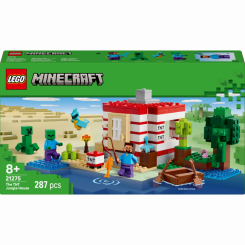 Конструктори LEGO - Конструктор LEGO Minecraft Будинок з вибухівки в джунглях (21275)