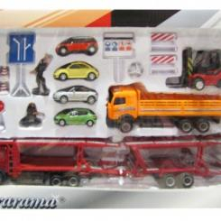 Транспорт и спецтехника - Игровой набор Автоперевозки Cararama (404-011)