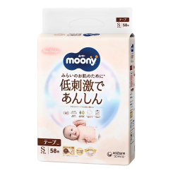 Товары по уходу - Подгузники Moony Natural S 4-8 кг 58 шт (4903111241149) Товары по уходу - Подгузники Moony Natural S 4-8 кг 58 шт (4903111241149)
