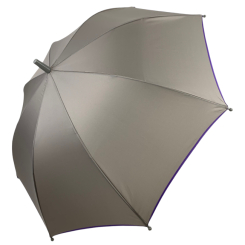 Зонты и дождевики - Детский яркий зонтик-трость от Toprain 6-12 лет серый Toprain039-9