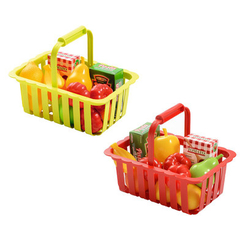 Наборы магазинов - Игровой набор Корзина для супермаркета с продуктами Smoby (981) (000981)