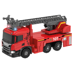 Транспорт и спецтехника - Автомодель TechnoDrive Super Big Truck Пожарная машина Scania (5005KS)