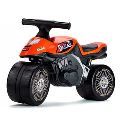 Беговелы - Мотоцикл Falk Мотобайк Dakar оранжевый (406D)