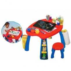 Дитячі меблі - Стіл і табурет Центр творчості(5039) Дитячі меблі - Стіл і табурет Центр творчості(5039)