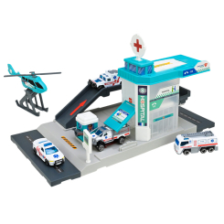 Паркінги і гаражі - Ігровий набір Автопром Госпіталь (PS005-5)