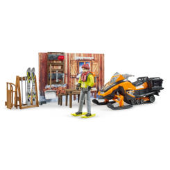 Фигурки человечков - Игровой набор Bruder Лыжная станция (63102)