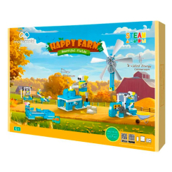 Конструкторы с уникальными деталями - Конструктор Makerzoid Happy Farm Bountiful Fields 570 элементов (MKZ-HF-02)