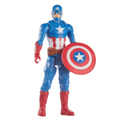 Фигурки персонажей - Игровая фигурка Avengers Капитан Америка (E7877)