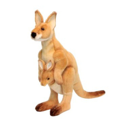 М'які тварини - М'яка іграшка Hansa Кенгуру 38 см (4806021929018)