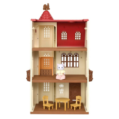 Фигурки животных - Игровой набор Sylvanian Families Трехэтажный дом с флюгером (5493)