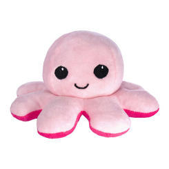 Мягкие животные - Мягкая игрушка-перевертыш Fancy Осьминожек розово-малиновый 10 см (OSMI0UR)