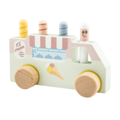 Розвивальні іграшки - Розвивальна іграшка New classic toys Машинка з морозивом (10545)