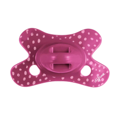 Пустушки та ніблери - ​Пустушка Difrax Natural силіконова Dahlia dots (123 Dahlia_dots)