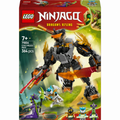 Конструкторы LEGO - Конструктор LEGO NINJAGO Робот Коула для миссии и Дракон Зейн (71854) Конструкторы LEGO - Конструктор LEGO NINJAGO Робот Коула для миссии и Дракон Зейн (71854)
