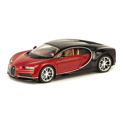 Транспорт і спецтехніка - Автомодель Welly Bugatti Chiron 1:24 червона (24077W/24077W-2)