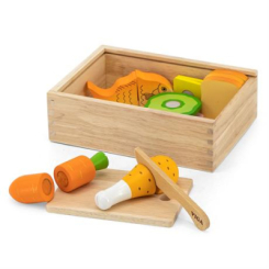 Дитячі кухні та побутова техніка - Ігровий набір Viga Toys Продукти на обід (44542)