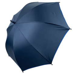 Зонты и дождевики - Детский яркий зонтик-трость от Toprain 6-12 лет темно-синий Toprain039-7