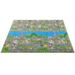 Розвивальні килимки - Килимок дитячий розвиваючий Паркове містечко SP-Planeta TY-8778 1,2м х 1,2м х 0,8см