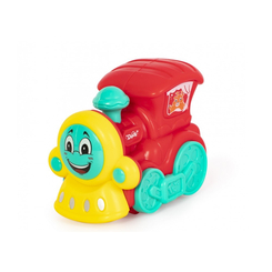 Машинки для малюків - Іграшка Baby Team Транспорт потяг червоний (8620-6)