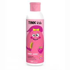 Косметика - Шампунь-бальзам Tink kids Sweet Berry 300 мл (4823109410862)