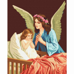 Товари для малювання - Картина за номерами Brushme Окрилені молитвою (BS53400) Товари для малювання - Картина за номерами Brushme Окрилені молитвою (BS53400)