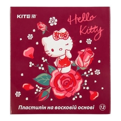 Наборы для лепки - Восковой пластилин Kite Hello Kitty 12 цветов 240 г (HK19-1086)